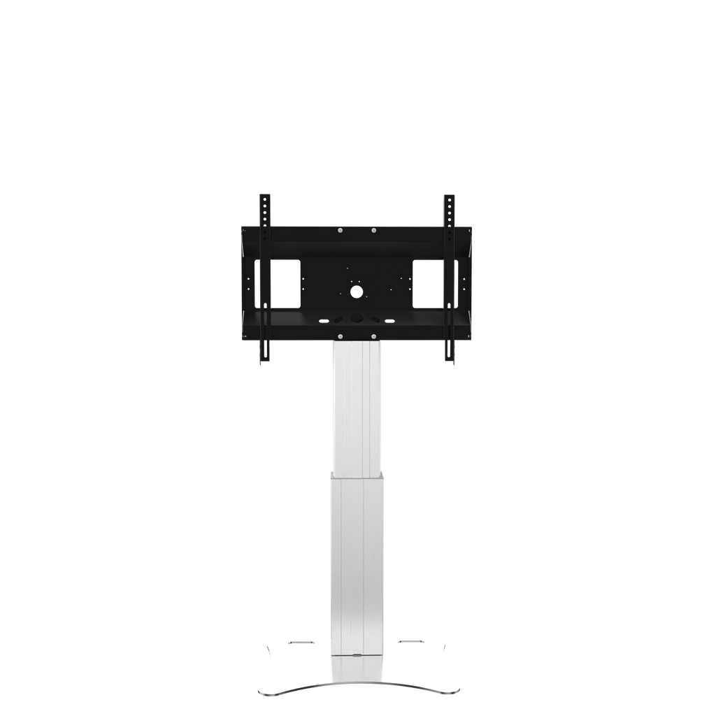 Elektrisch in hoogte verstelbare displaystandaard met 50 cm slag