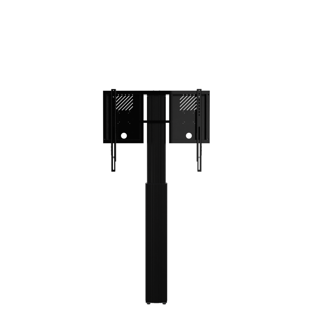 Elektrisch in hoogte verstelbare TV en monitor muurbeugel, Lite serie met 70 cm slag