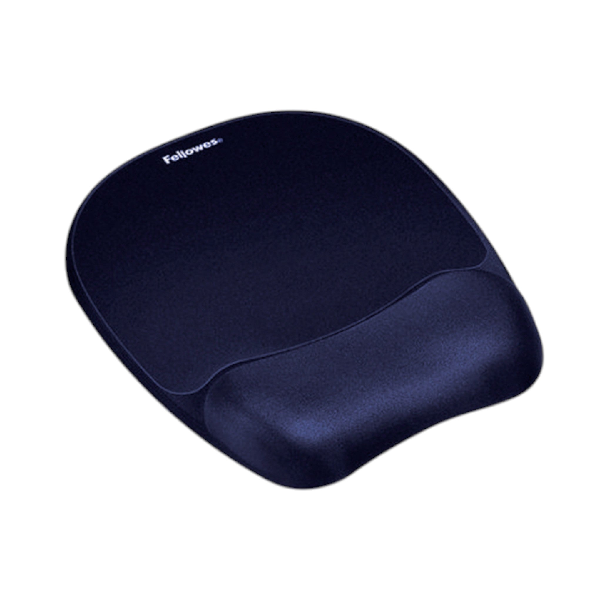 Muismat met polssteun Fellowes Memoryfoam saffierblauw
