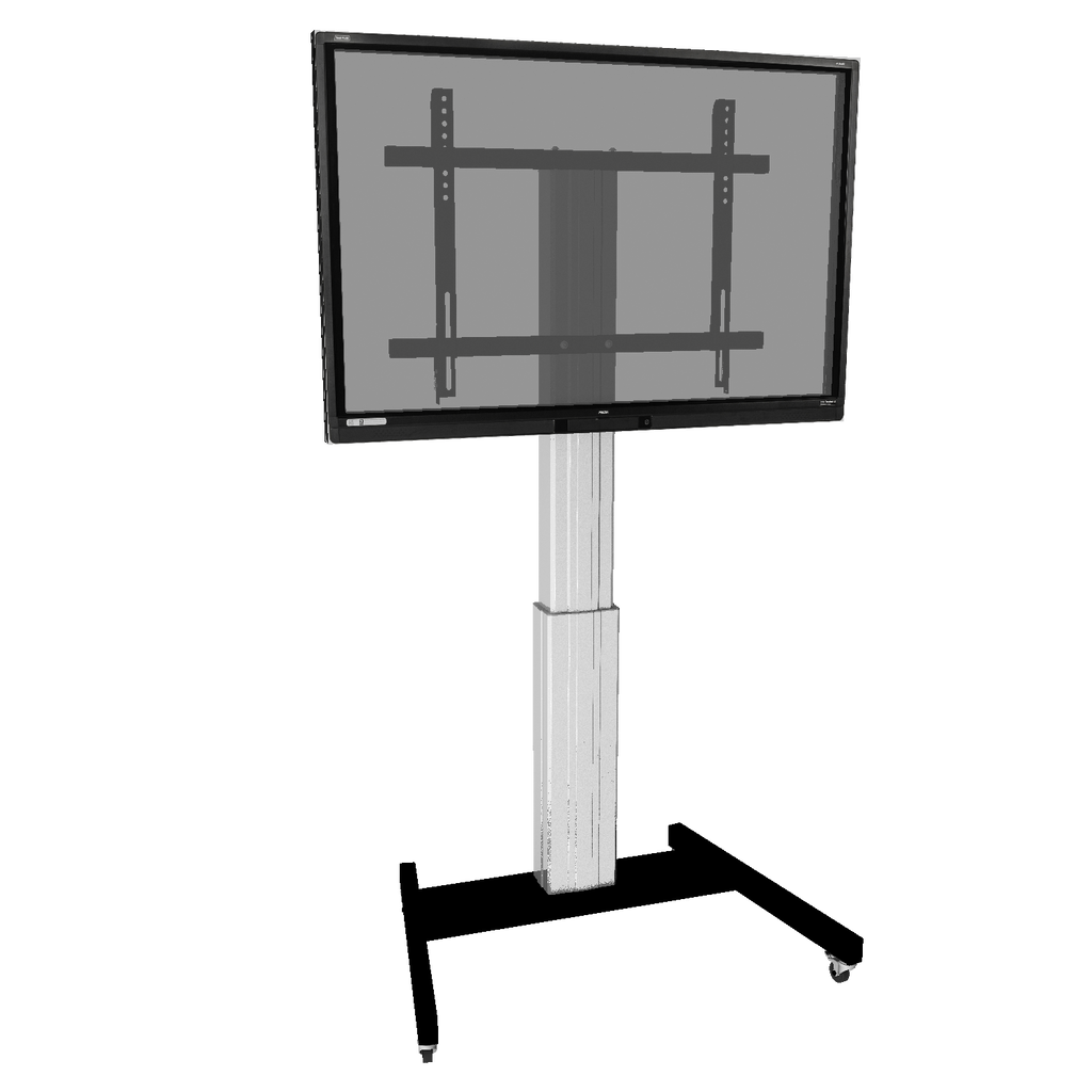 Elektrisch in hoogte verstelbaar rolstatief en verrijdbare houder, Lite serie met 50 cm slag