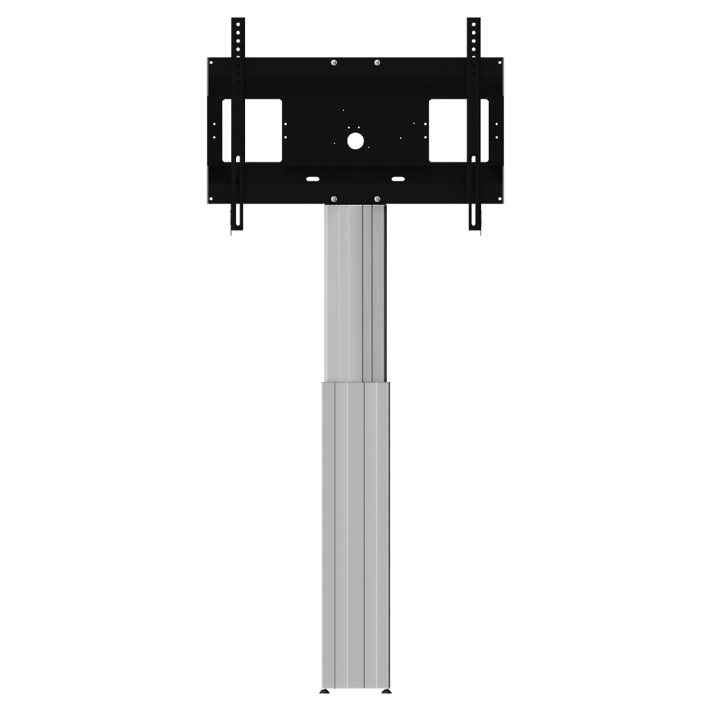 Elektrisch hoogte verstelbaar TV standaard 115-165 cm voor 42 tot 100 inch schermen voor wandmontage