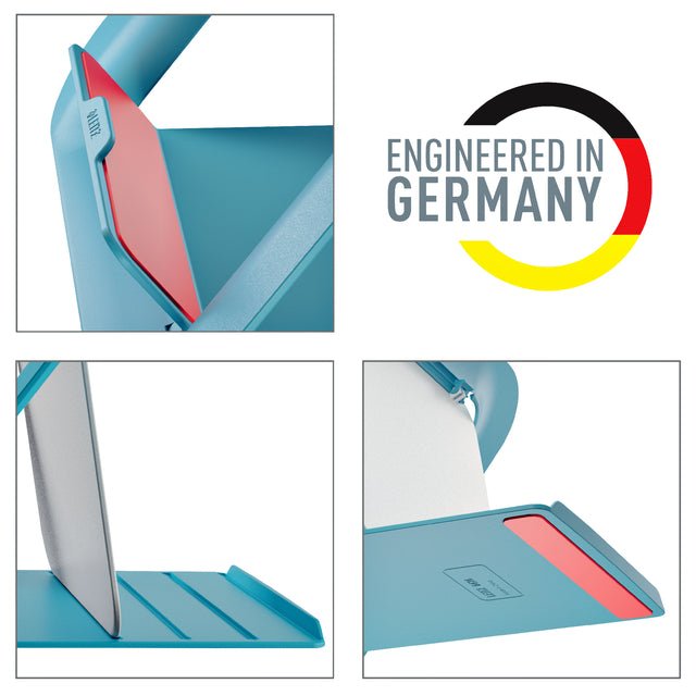 Laptopstandaard Leitz Ergo Cosy verstelbaar recyled blauw