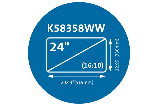 MagPro Monitor privacy filter 24 inch (16:10)