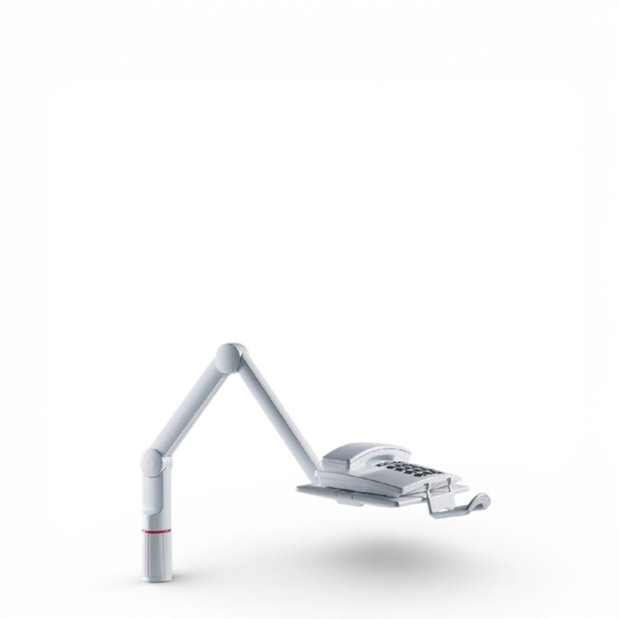 Telefoonarm Novus talkmaster lichtgrijs