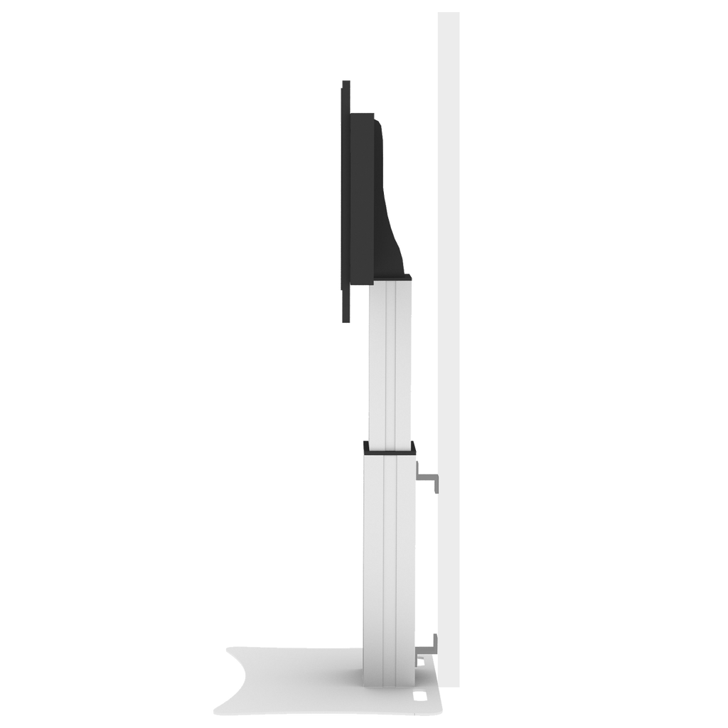 Elektrisch in hoogte verstelbare XL monitorstandaard, 50 cm slag