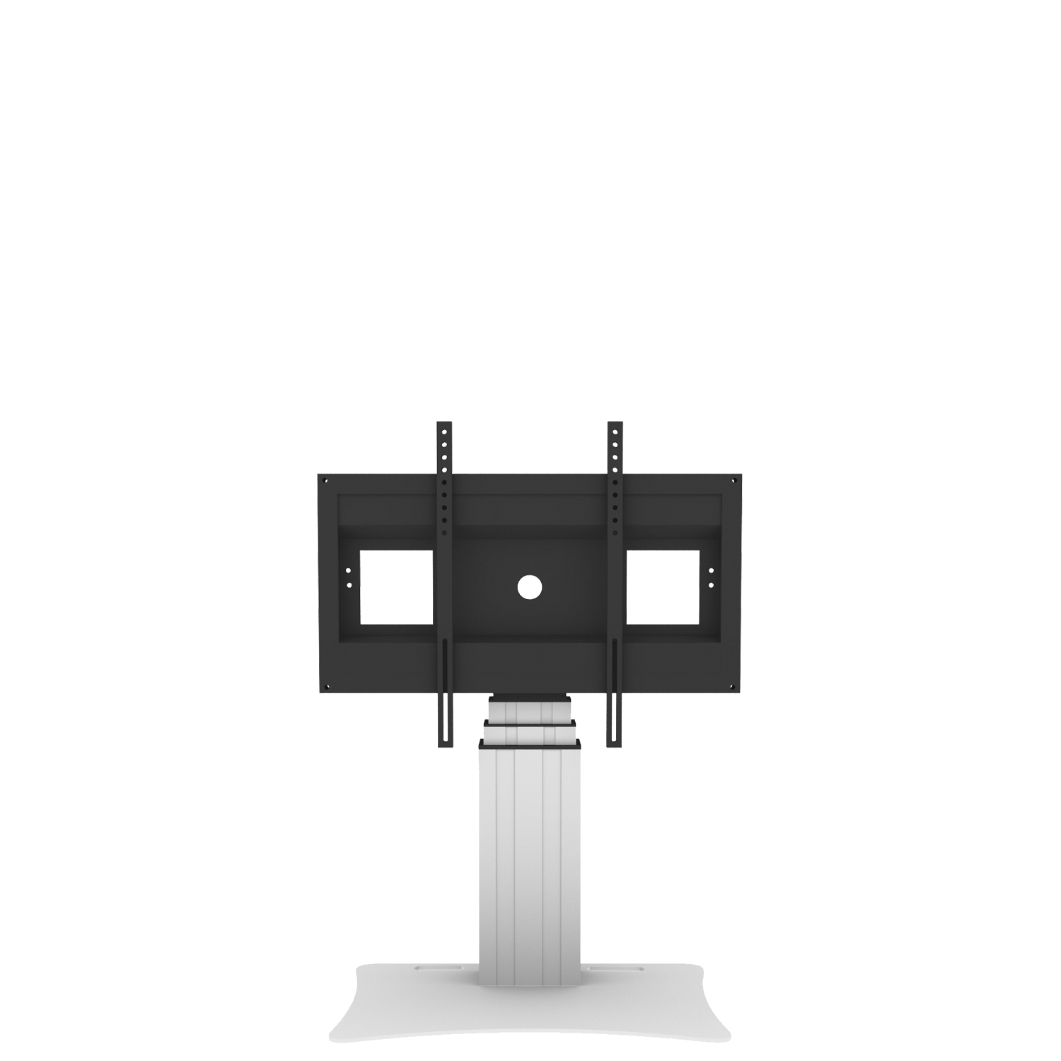 Elektrisch in hoogte verstelbare monitorstandaard met 70 cm slag