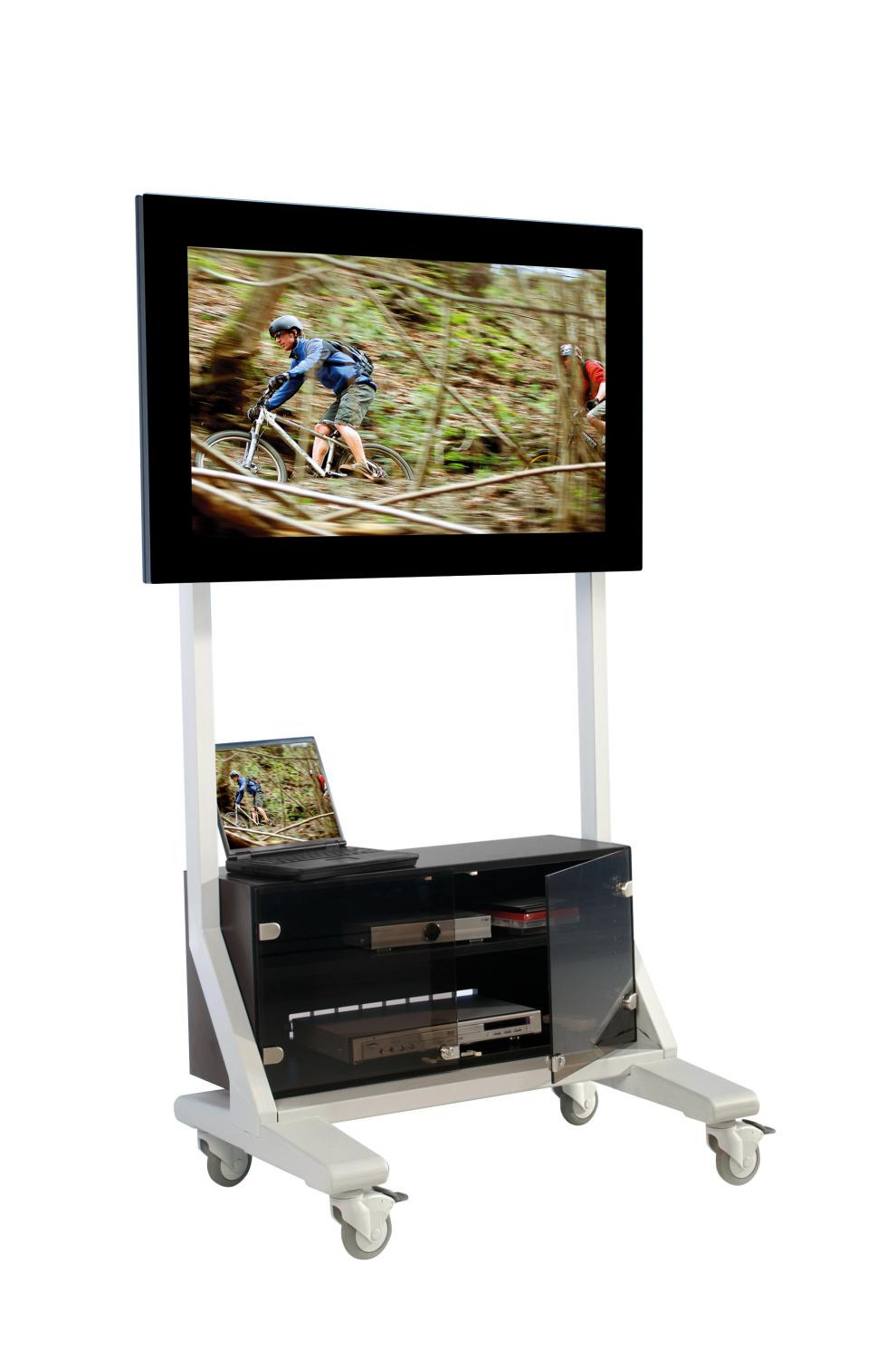 Tv-trolley, tv-rek voor tv' s tot 70 inch met onderkast