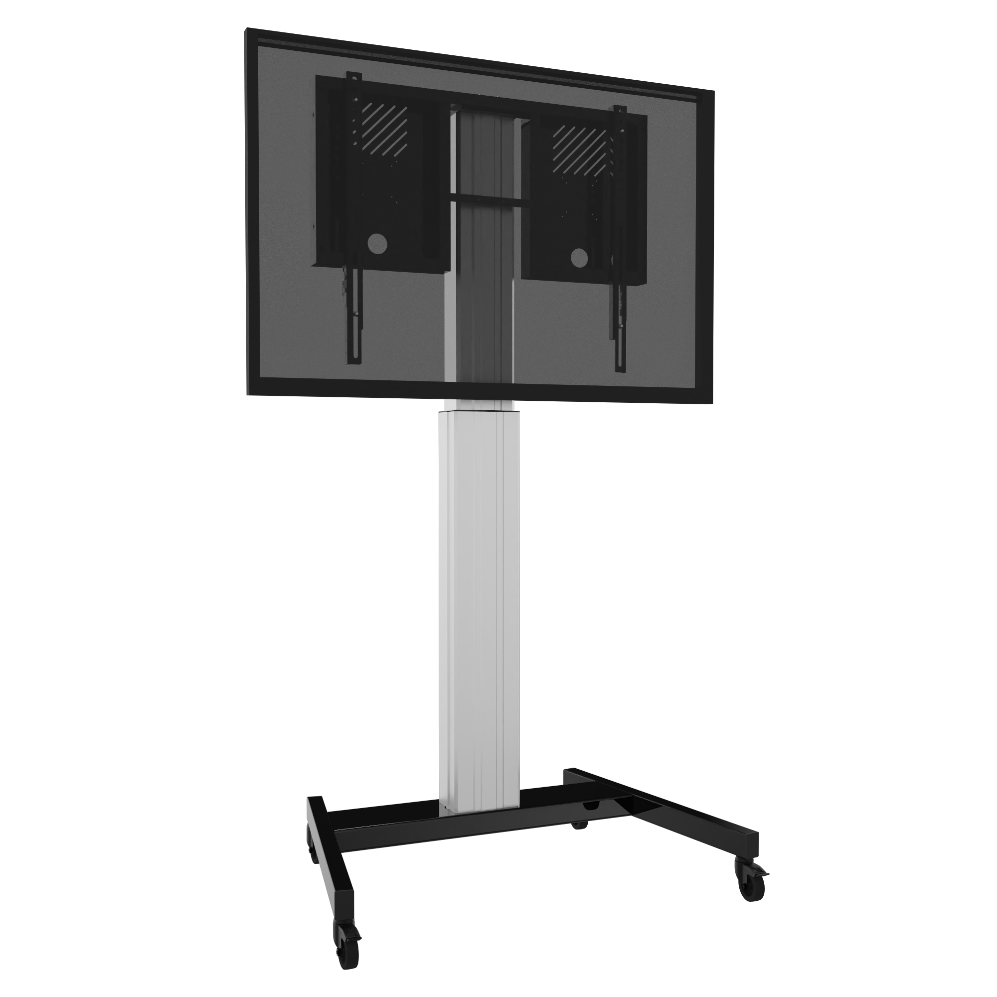 Elektrisch in hoogte verstelbaar rolstatief en verrijdbare houder, Lite serie met 70 cm slag