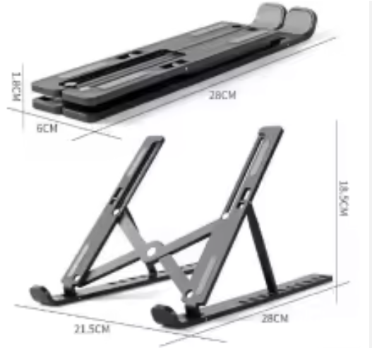Opvouwbare Laptopstandaard – Lichtgewicht & Ergonomisch