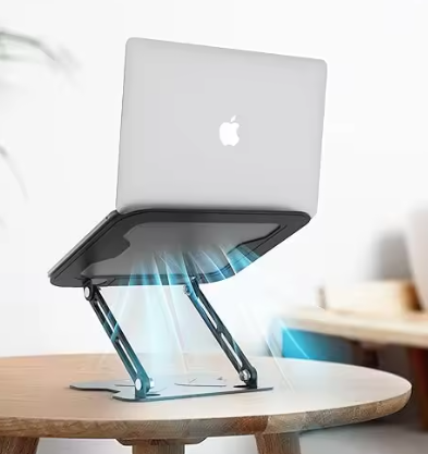 Premium Laptopstandaard – Zwart & Verstelbaar