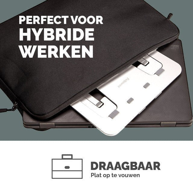 Laptopstandaard Fellowes Alumia zilver