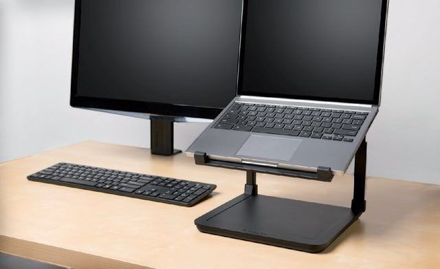 Laptopstandaard Kensington smartfit verhoger zwart