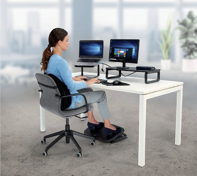 Laptopstandaard Kensington smartfit verhoger zwart