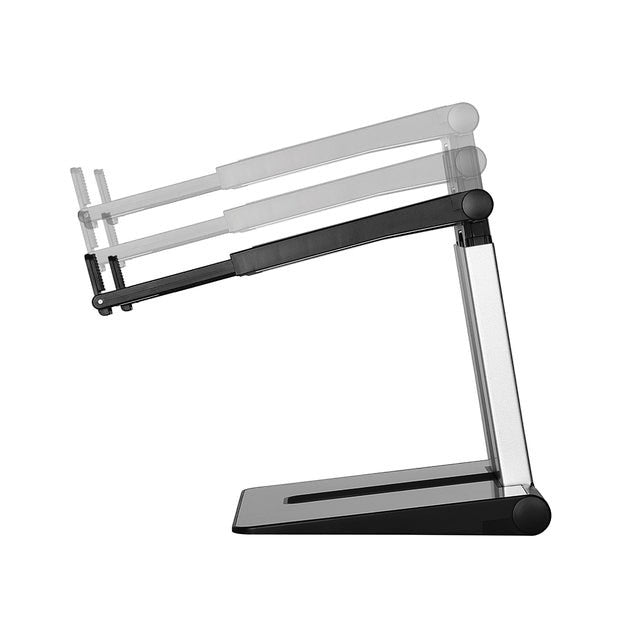 Laptopstandaard Neomounts NSLS200 opvouwbaar zwart zilver