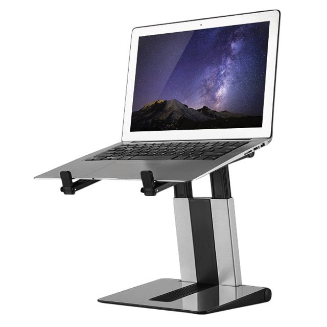 Laptopstandaard Neomounts NSLS200 opvouwbaar zwart zilver