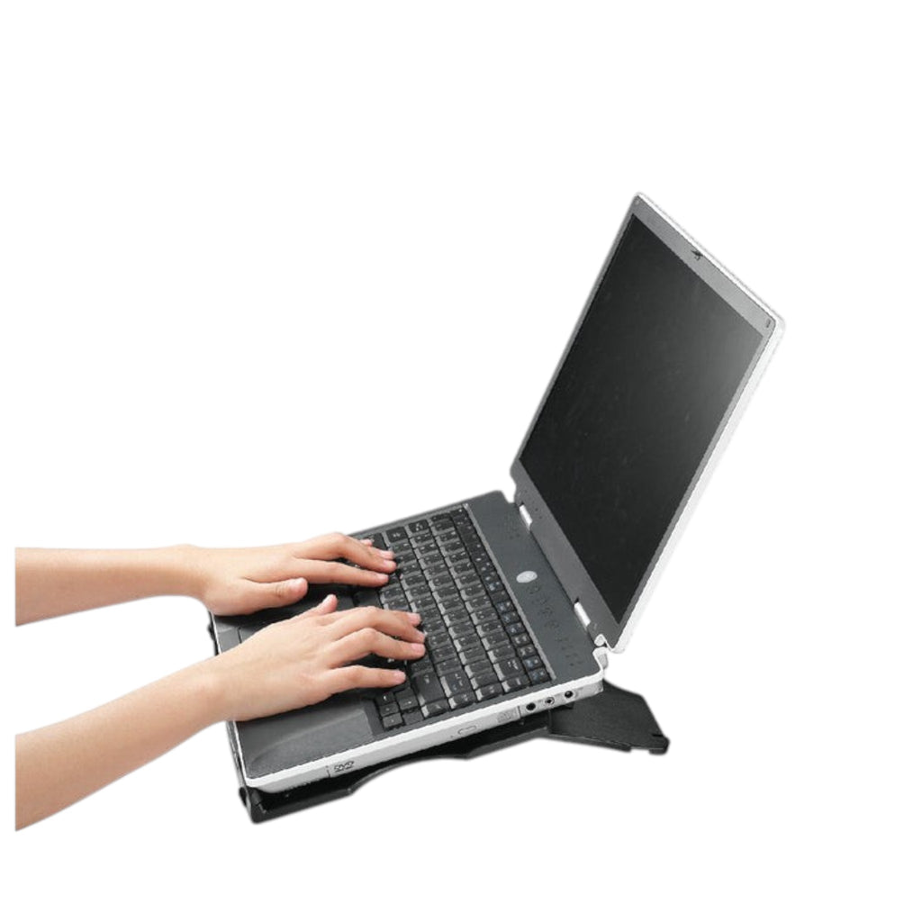 Laptopstandaard Quantore verstelbaar antraciet