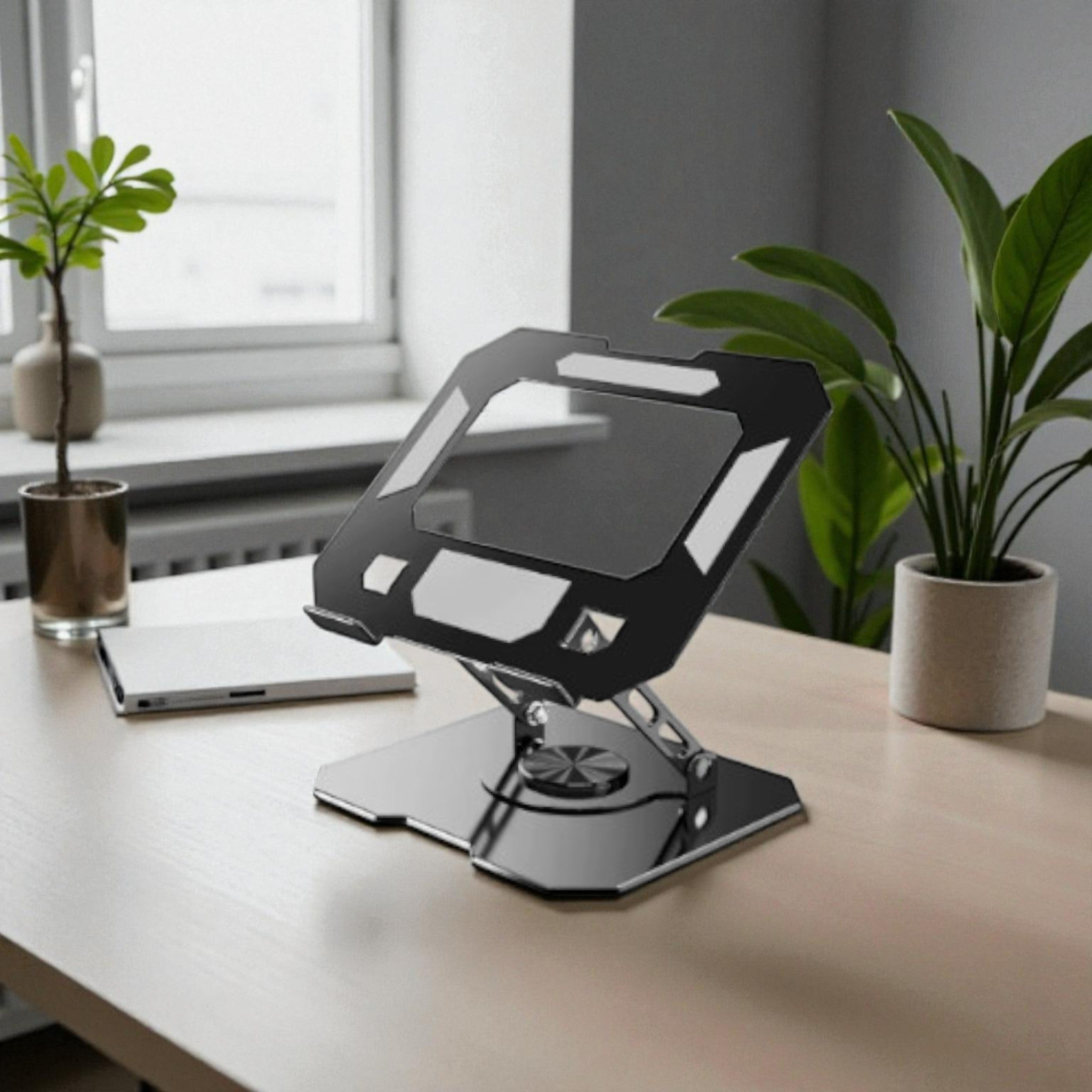 Premium Laptopstandaard – Zwart & Verstelbaar