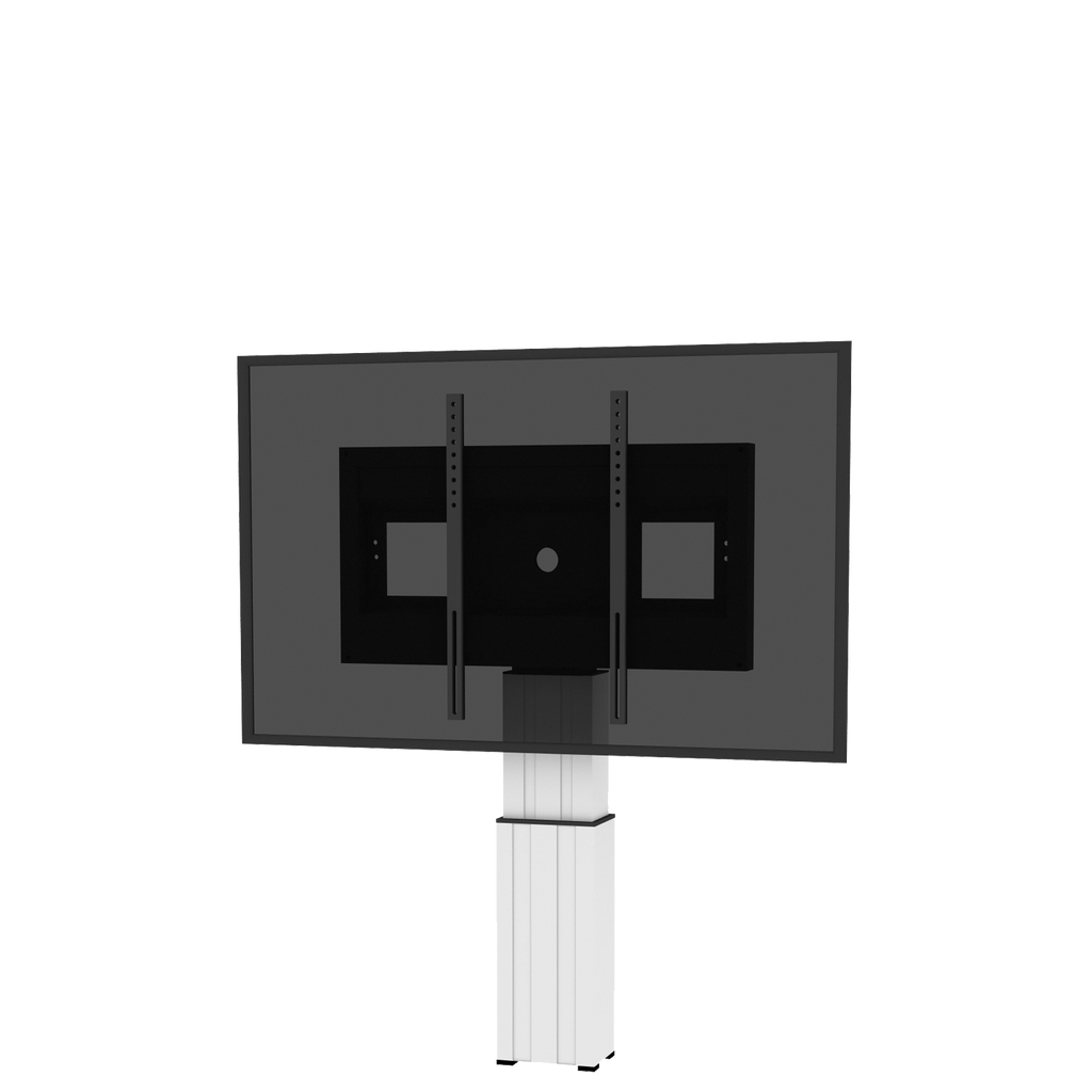 Elektrisch in hoogte verstelbare monitor muurbeugel met 28 cm slag