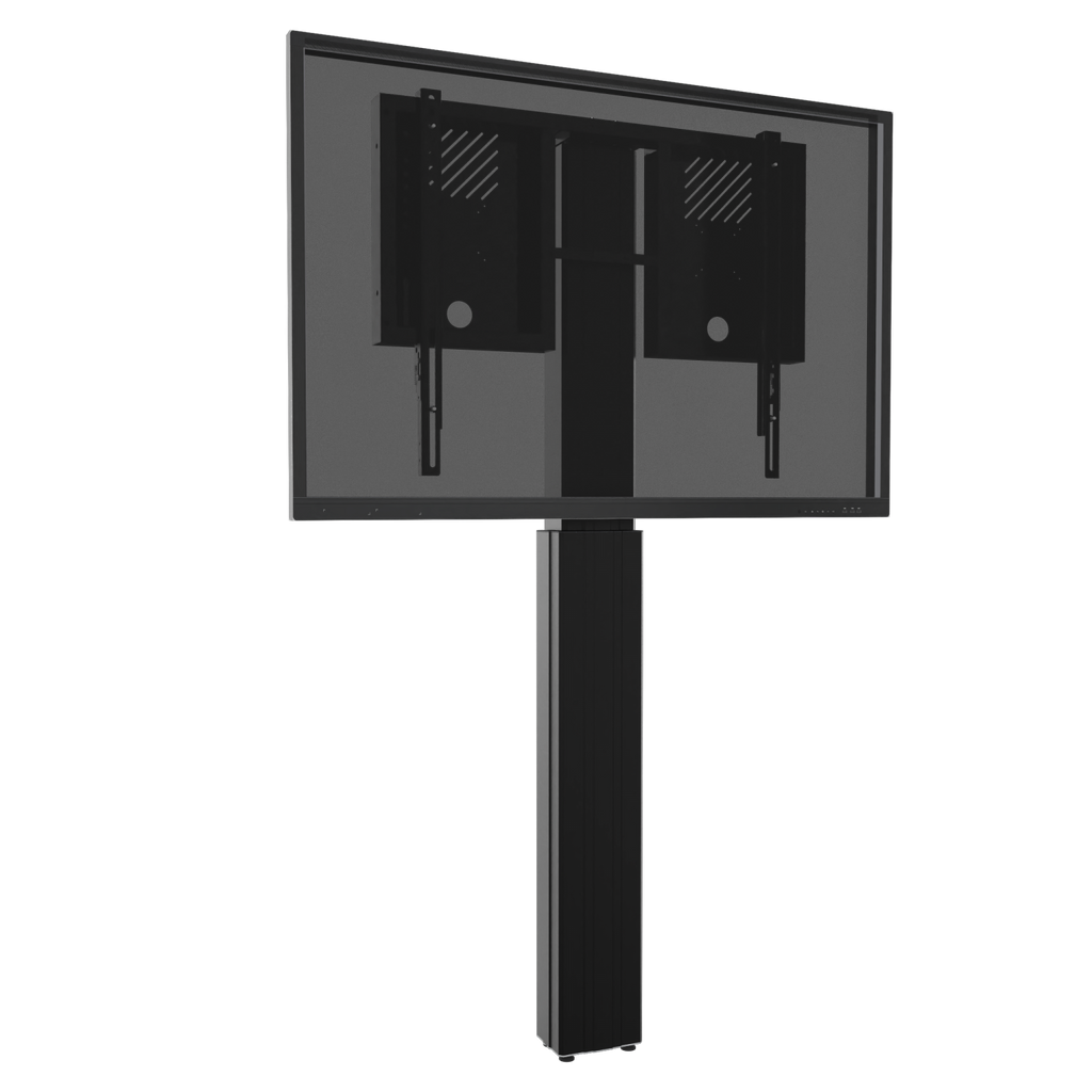 Elektrisch in hoogte verstelbare TV en monitor muurbeugel, Lite serie met 70 cm slag