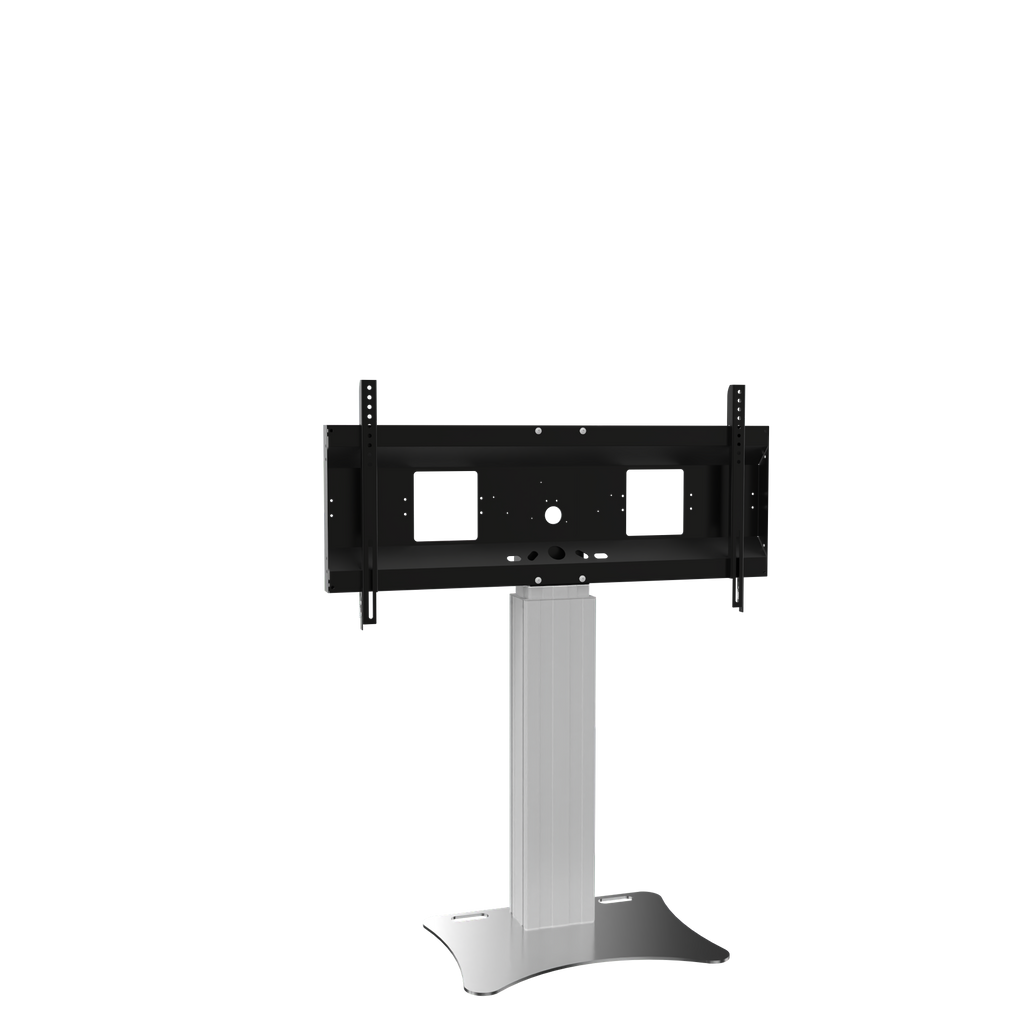 Elektrisch in hoogte verstelbare XL monitorstandaard, 50 cm slag