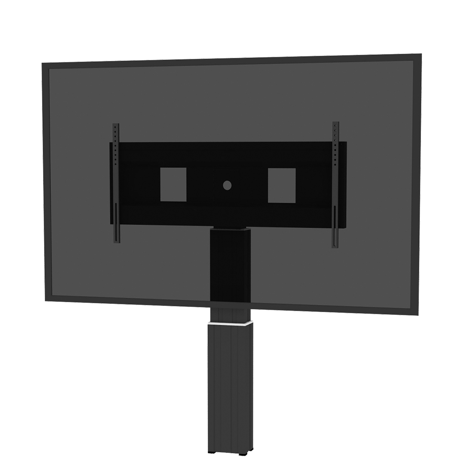 Elektrisch in hoogte verstelbare XL monitor muurbeugel, 50 cm slag