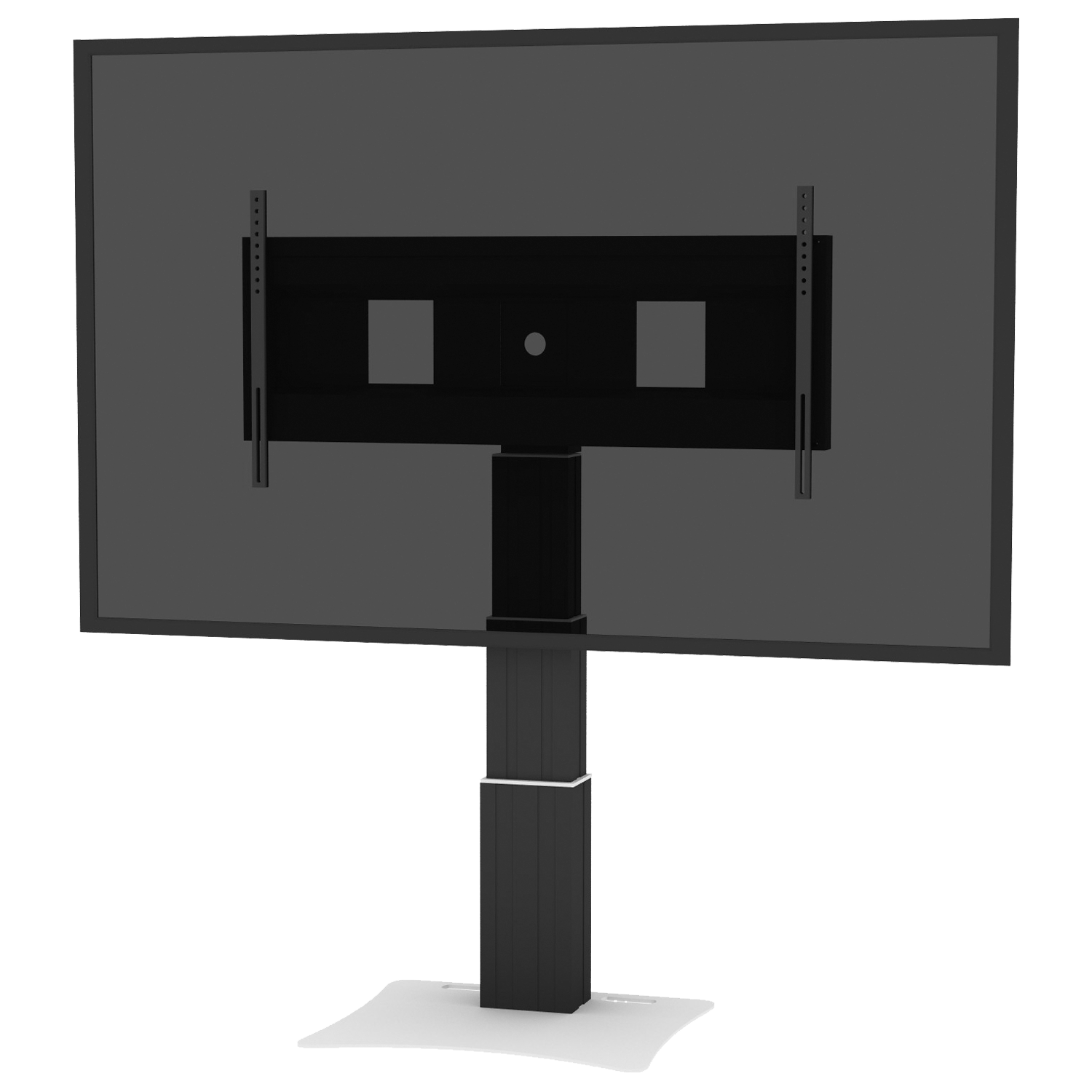 Elektrisch in hoogte verstelbare XL monitorstandaard, 70 cm slag