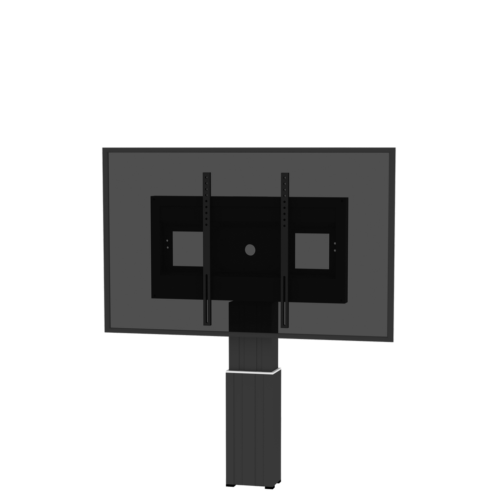 Elektrisch in hoogte verstelbare monitor muurbeugel met 28 cm slag