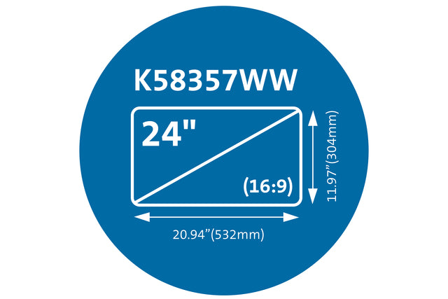 MagPro Monitor privacy filter 24 inch (16:9)