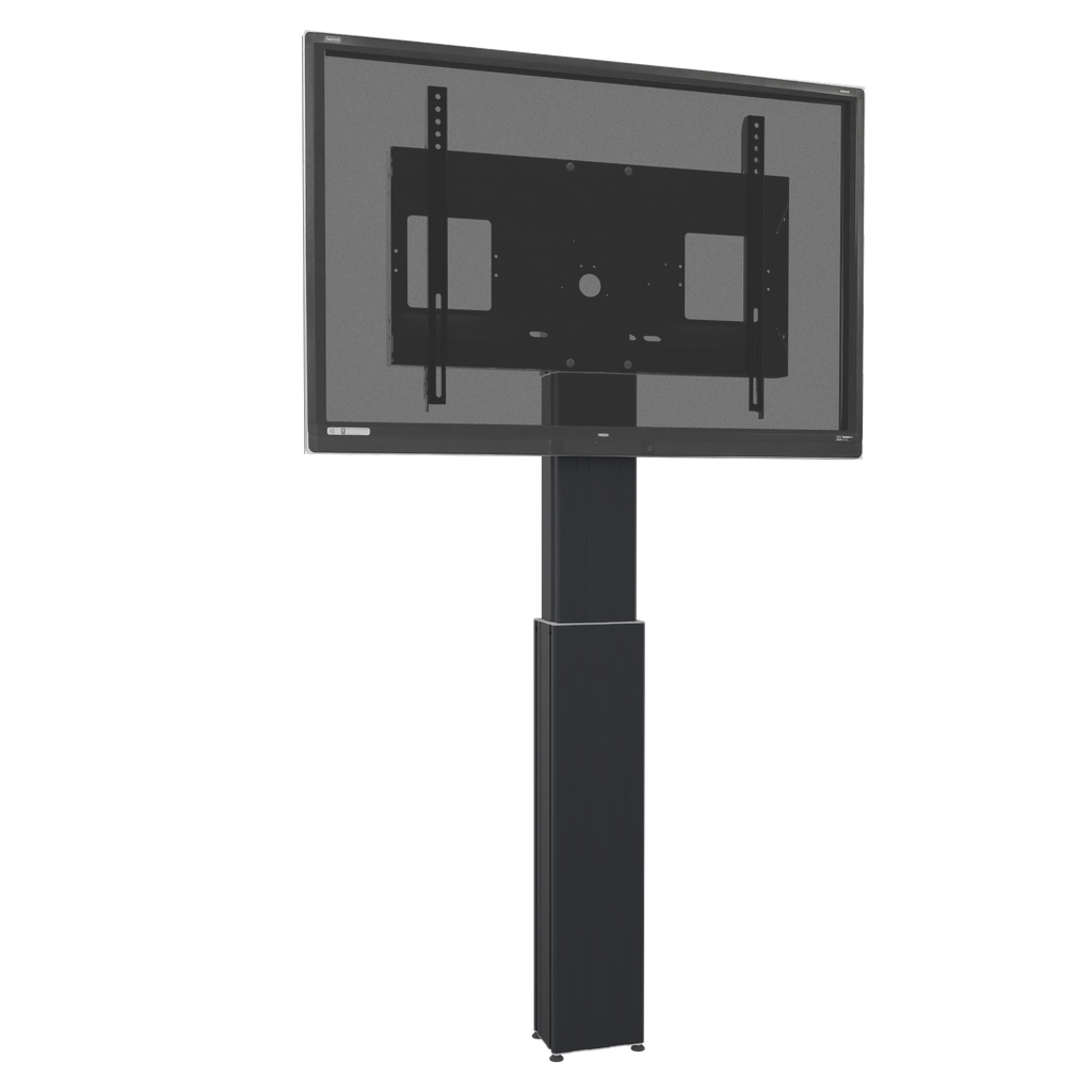 Elektrisch in hoogte verstelbare monitor muurbeugel, 50 cm slag