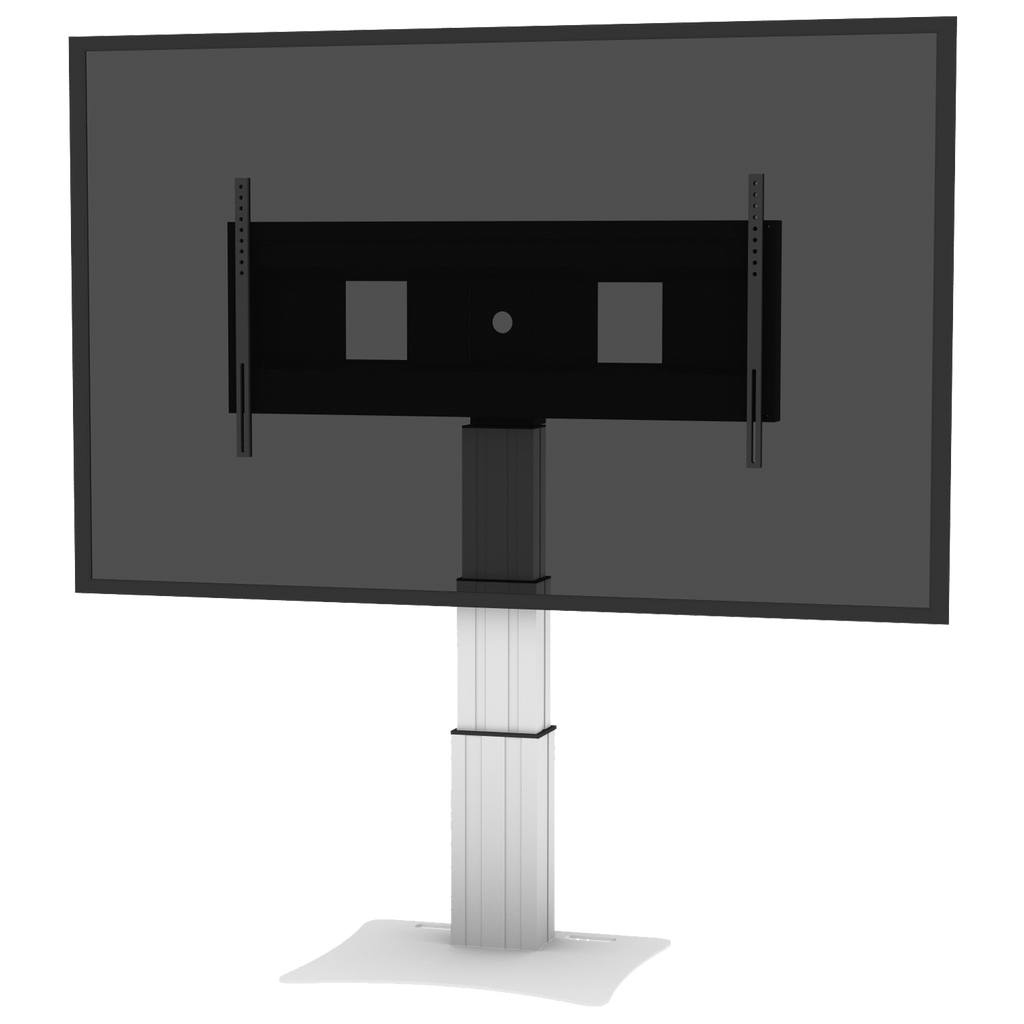 Elektrisch in hoogte verstelbare XL monitorstandaard, 70 cm slag