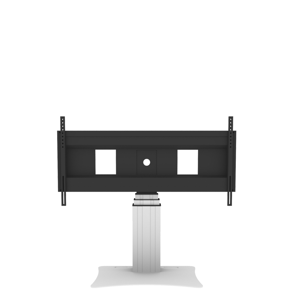 Elektrisch in hoogte verstelbare XL monitorstandaard, 70 cm slag