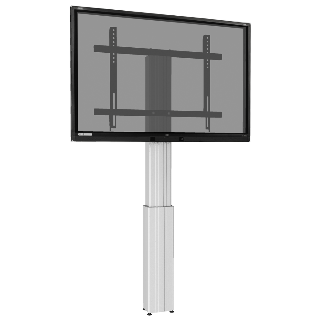 Elektrisch in hoogte verstelbare TV en monitor muurbeugel, Lite serie met 50 cm slag
