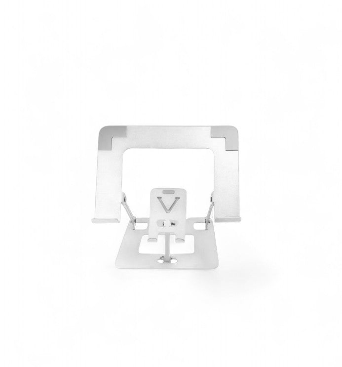 Verstelbare Laptopstandaard – Grijs & Compact