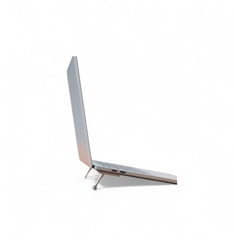 Compacte Laptopstandaard – Grijs & Onzichtbaar Design