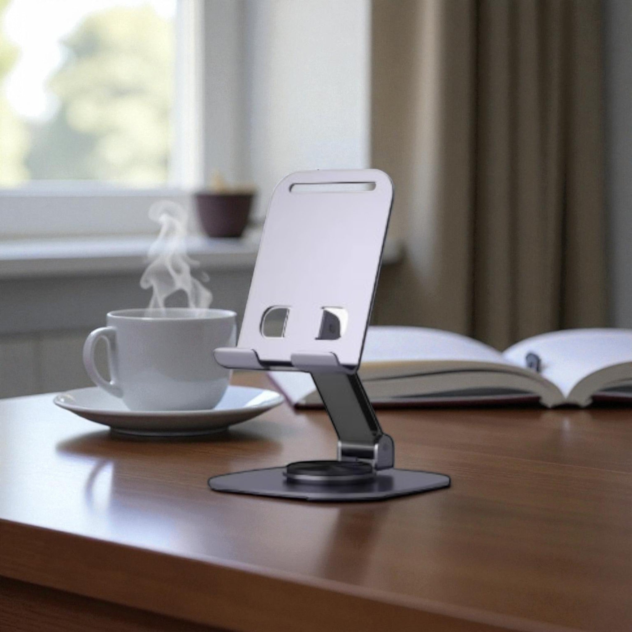 Verstelbare Telefoonstandaard – Zwart & Elegant